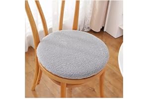 Chair Cushions for Dining Chairs Round Winter Thickening Warm Office Seat Cushion Non-Slip Removable Washable Chair Pad 30 * 