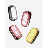 Lumos Firefly Mini Smart Bike Light System,Sync Turn Signal &amp; Brake Lights, Rechargeable LED Front &amp; Rear Lights with Custom Brightness, Flash Patterns, Bicycle Accessories for Night Riding