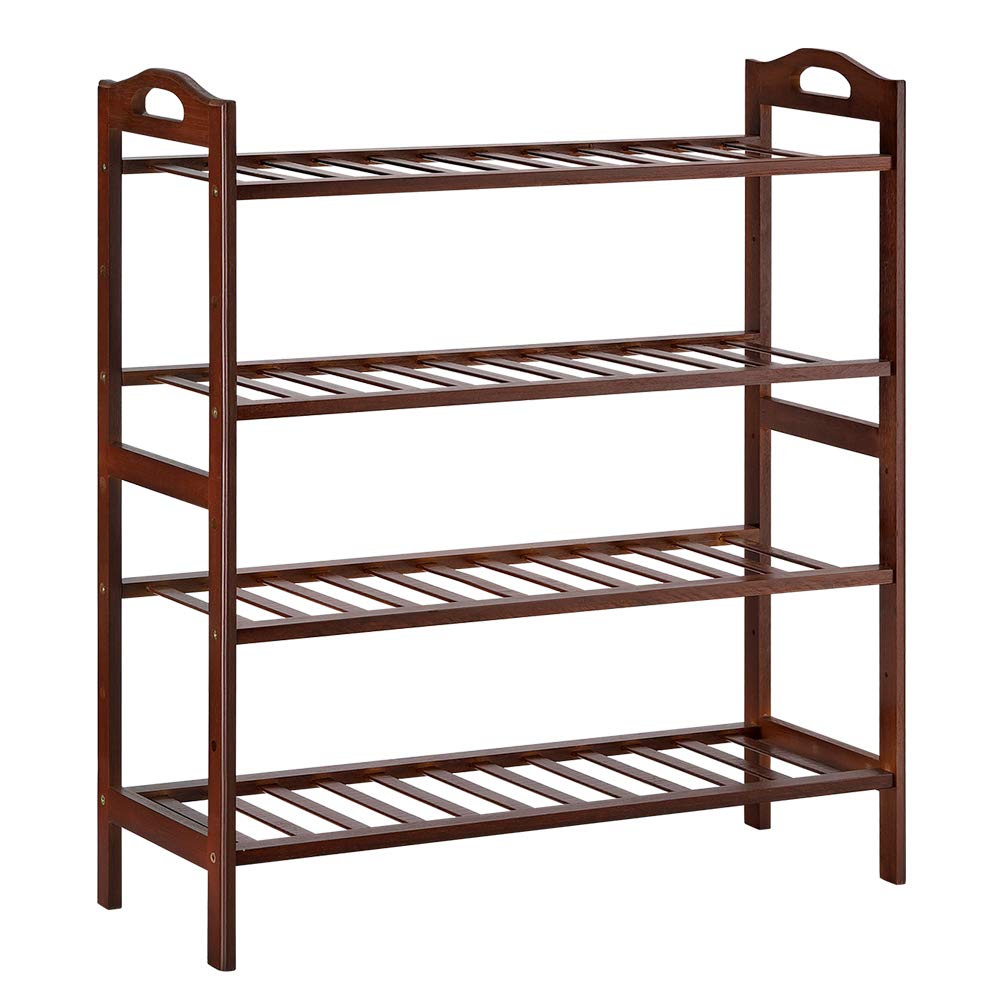 Best Bamboo 5 Tier Shoe Rack Wide