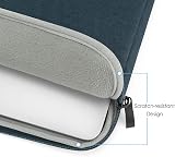 ProElife 13-Inch Laptop Sleeve Navy Canvas Case for MacBook Air 13.6 and Neo 13 view 7