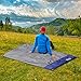 Eagle Peak New Outdoor Pocket Blanket 60” x 56” – Waterproof Great for Music Festivals, Camping, Beach, Hiking, Outdoor Sporting Events, Picnics! Durable with Bag, Corner Pockets, Loops, and Stakes.