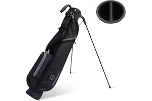 T WINSOLOGY Small Golf Stand Bag Lightweight Golf Easy Carry Bag with Strap and Stand for The Driving Range, Par 3 and Executive Courses Small Golf Bags for Men or Women.