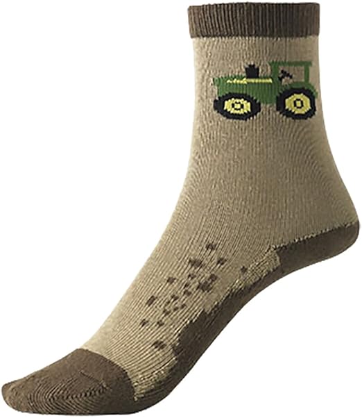 John Deere Socks Boys Dirt Crew Size 113 Clothing