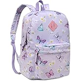 Kasqo Backpack for Women Men,Classic Lightweight Water-Resistant Bookbag for Teen Girls Boys,Travel School Casual Daypack