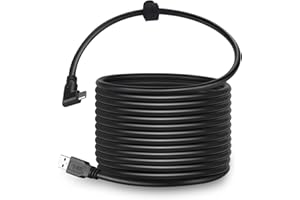 wawpi VR Link Cable 15ft,Compatible for Qculus Quest 2,Fast Charging & PC Data Transfer Cable for VR Headset and Gaming PC