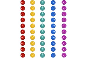 Linegohts 50pcs Unscented Assorted Colors Tealights Candle - 4+ Hour Burn Time - Clean-Burning Palm Votive Smokeless Tealights Candles for Home, Shabbat & Anniversaries… (50pcs)