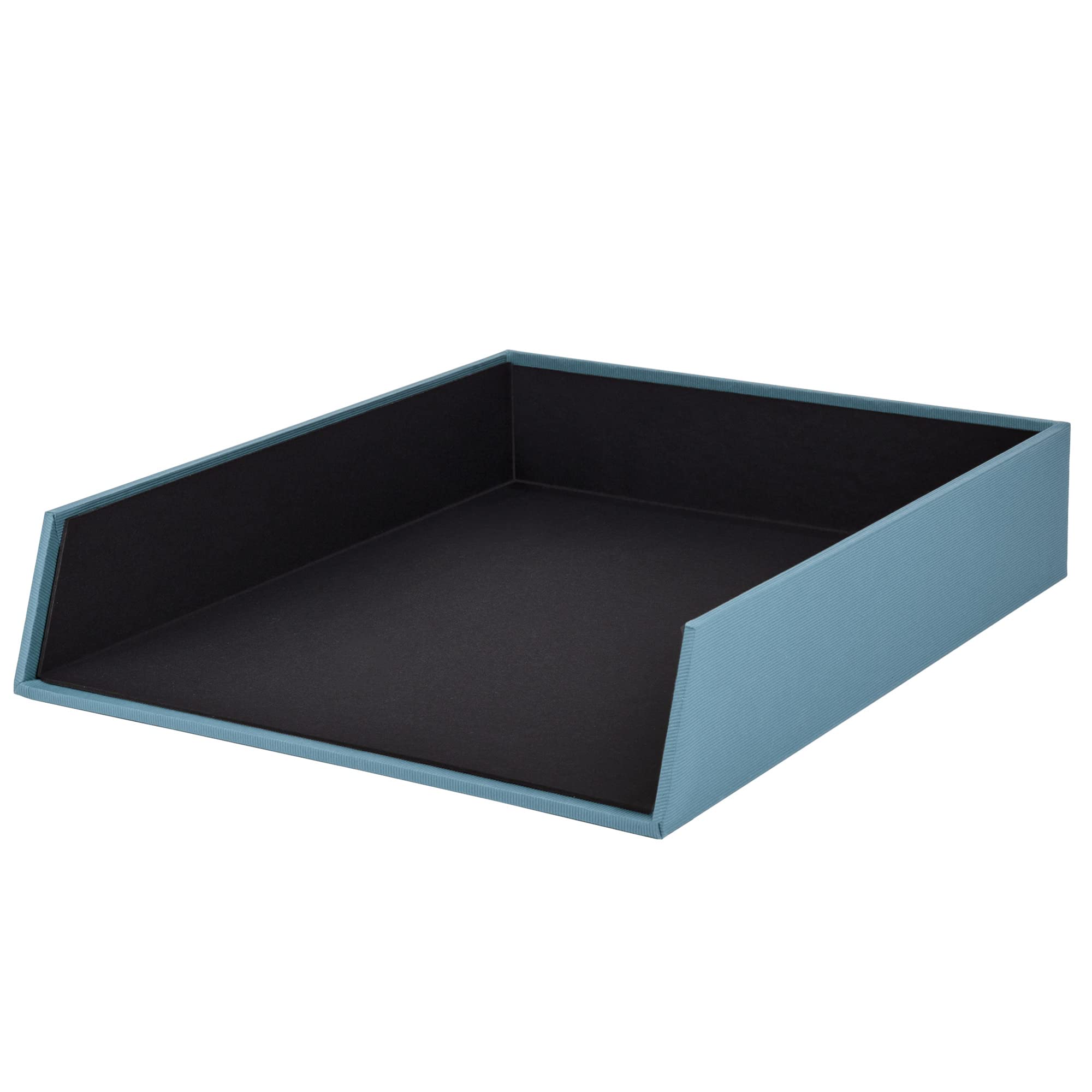 Rössler Papier 1335452150 - S.O.H.O. Opbergmandje voor DIN A4, stapelbaar, denim, 1 stuk