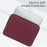 RAINYEAR 13 Inch Laptop Sleeve for MacBook Air/Pro 13.3-14 Red view 3