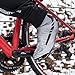 ROCKBROS Thermal Bicycle Shoe Covers Waterproof Cycling Overshoes Shoe Warmers High Reflective Tight Fit Fleece Overshoes for Mountain Road Bike Shoes