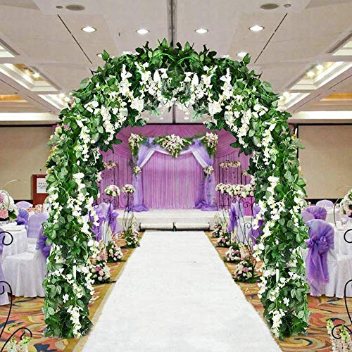 Rosenbogen Metall, Torbogen Für Kletterpflanzen, Lauben, Hinterhöfe, Hochzeit, Wetterfest, Stabil, Leicht Zu Montieren… – Bild 5