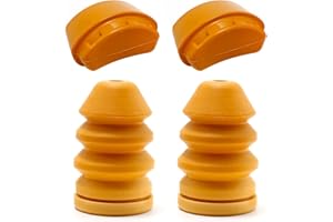 MDEOOSKY 52088684AB Front Upper Jounce Bumper Rubber Kit, Front Bump Stop, Jounce Shock Bumper Stop Replacement for Jeep Liberty 2002-2007, 52088705AB