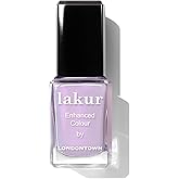 LONDONTOWN lakur Nail Polish - Chip-Resistant, Non-Toxic, Conditions & Hydrates Nails | Glossy Muted Purple, Honey Lavender, .40 fl oz