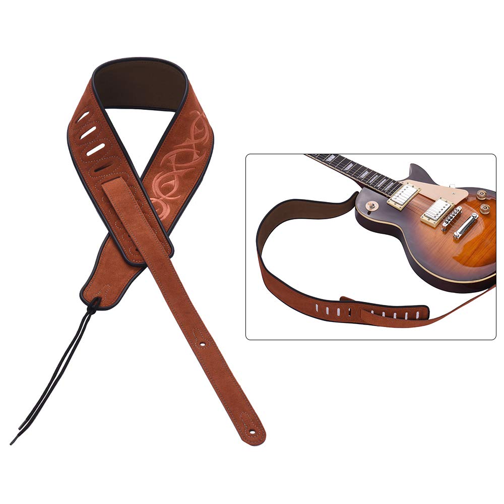 KKmoon SuperWide Adjustable Guitar Shoulder Strap Amazon.in Electronics
