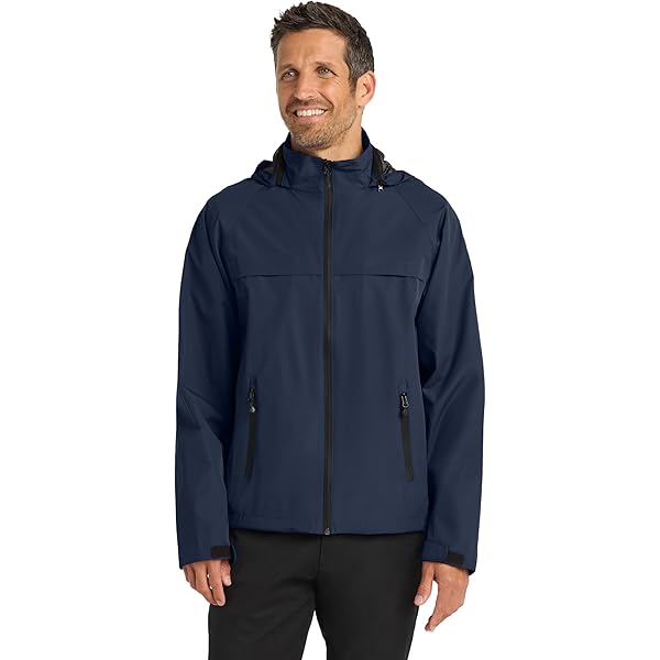 Port Authority Team Jacket JP56, Bright Navy/Light Oxford, X-Small