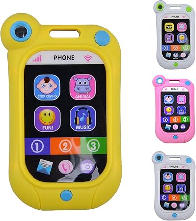 Amazon Highplus おもちゃ 携帯電話 子供の音楽シミュレーション電話 パズル早期教育1 3歳 タッチスクリーンのスマート フリクションカー おもちゃ Amazon Highplus おもちゃ 携帯電話 子供の音楽シミュレーション電話 パズル早期教育1 3歳 タッチスクリーンのスマート フリクションカー おもちゃ