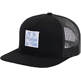 RVCA Men's Trucker Hat, Adjustable Snapback Cap for Streetwear &amp; Skating, Lightweight Breathable All-Day Comfort