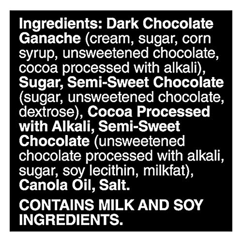 Godiva Flourless Chocolate Torte with Dark Chocolate Ganache Cake Mix