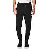 WT02 Mens Active Basic Fleece Joggers, Relaxed and Comfortable Sweatpants