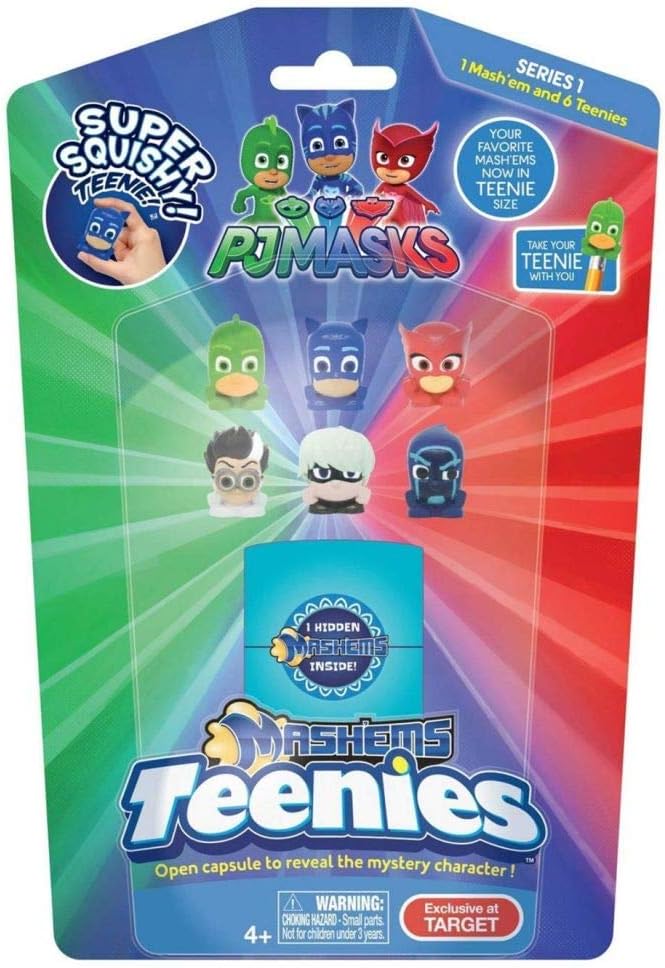 Basic Fun PJ Masks Mashems Teenies 6 Pack