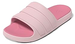 adidas Unisex ZNSORY Slide Sandal, Clear Pink/Clear