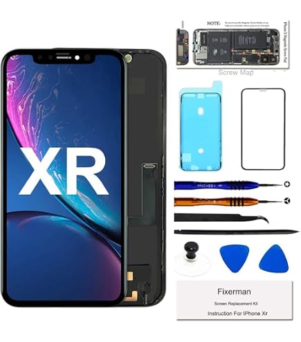 Coque Arrière En Verre Pour IPhone 11 - Kit De Réparation Avec Outils, Adhésif, THE TECH DOCTOR (Rouge)