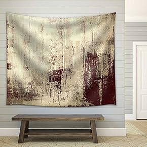 Grunge Background with Space - Fabric Wall Tapestry Home Decor - 51x60 inches