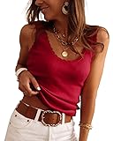 Tankaneo Womens V Neck Tank Tops 2025 Sleeveless