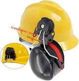 Buwico Noise Cancelling Hard Hat Earmuffs for Work - Hearing Protection view 4