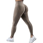 RICH BRIA Hidden Scrunch Butt Leggings for Women Booty Butt Lifting Leggings High Waisted Compression Yoga Pants