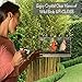 Superior Window Bird Feeder with Strong Suction Cups, 2 Way Mirror Film, Large Easy Clean Seed Tray, Outdoor Hanging Birdhouse for Wild Birds Like Cardinal & Bluebird. Great for Seniors & Indoor Cats