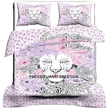 Amazon.com: Madhu International king Size Blue Ombre