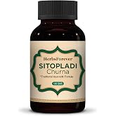 Herbsforever Sitopladi Powder(Churna), Anti Kapha.for Seasonal, Weather Change, Cold, Mucus, Lungs &amp; Respi Wellness| Authentic, Traditional |Cardamom,Cinnamon,Pippali &amp; Ayurvedic Herbs| 100g, 3.53Oz