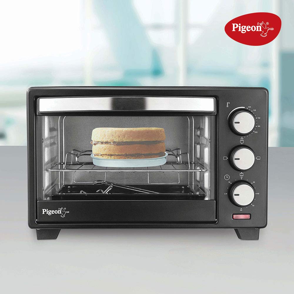 Electric Oven Toaster and Griller 6Litre with barbeque rack, crumb