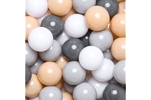 GOGOSO Ball Pit Balls for Toddlers Pack of 100pcs Phthalate Free BPA Free Non-Toxic 2.2-Inch Crush Proof Play Balls