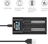 FUGASUN LCD Intelligent Battery Charger for 18650 21700 26650 view 6