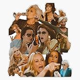 Real Housewives Collage Sticker Vinyl Waterproof Sticker Decal Car Laptop Wall Window Bumper Sticker 5"