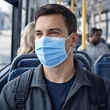 Osler & Walsh Type IIR Fluid Resistant Disposable Face Masks Blue Pack 50 view 6