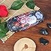 EZESO Fabrics Metal Floral Retro Light Portable Eyeglasses Case (A)