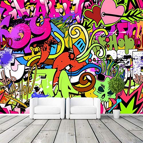 Amazon.com: Wall murals for Living roomGraffiti Boys Urban Art Photo