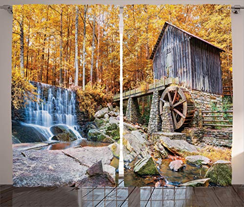 Fall Color Drapes To Spruce Up Your Room For Autumn
