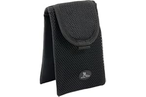 Running Buddy Running Fanny Pack - 6.5 x 4 in, Mini Plus Black - No-Bounce Magnetic Running Phone Holder - Water-Resistant Waist Bag for Men & Women