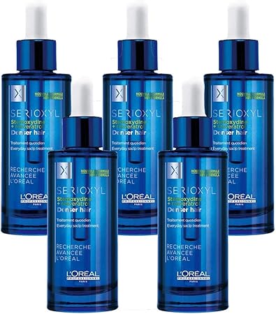 Amazon ロレアル セリオキシル デンサーヘア N 90ml 5個 セット ロレアル L Oreal 育毛 養毛用トニック エッセンス 通販