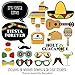 Big Dot of Happiness Mexican Fiesta - Mexican Themed Photo Booth Props Kit - 20 Count