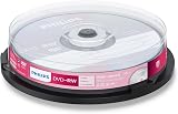 Philips DVD-RW 4.7GB Data 120 Min Video 4x Speed 10 Pack Spindle