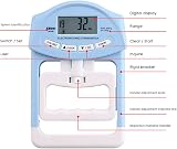 Yuehuamech Digital Hand Dynamometer Grip Strength Meter 198Lbs/90Kgs LCD view 4