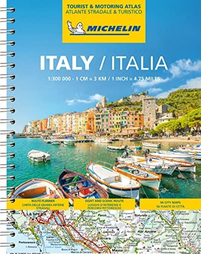 REGIONI D'ITALIA　 絵本　イタリア　地理　ATLAS　えほん Michelin Atlas Italy (Atlas (Michelin)): Michelin: 9782067140998