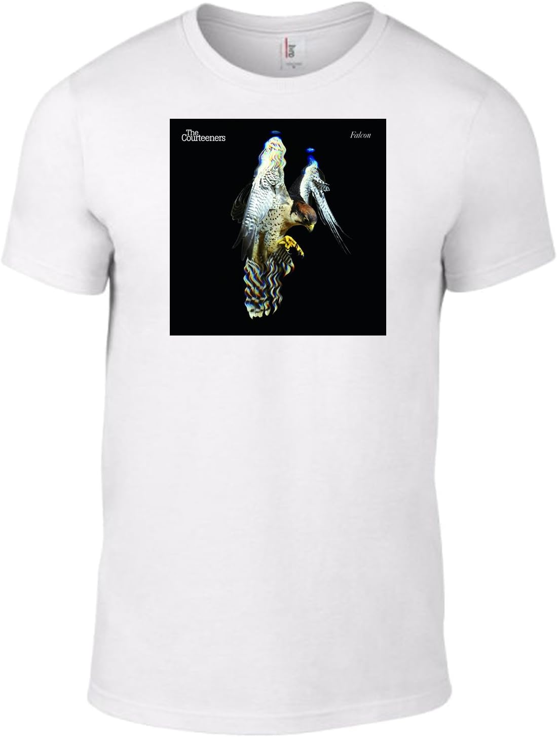 THE COURTEENERS Falcon CD Album Cover Image T Shirt - White