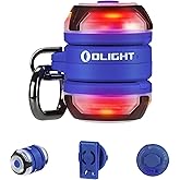 OLIGHT Gober 2 Safety Light, High Visibility Beacon LED with 6 Color Settings and 4 Lighting Modes, USB-C Rechargeable Flashing Warning with Clip for Running, Cycling, Camping, Dog Walking(Blue)