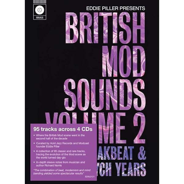 洋楽 EDDIE PILLER PRESENTS MOD TOP 100 (4CD) Eddie Piller Presents….The Mod Top 100 (Demon Music Group