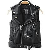 baby leather motorcycle vest